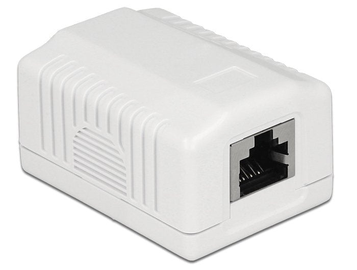 EAN 4043619861965 - DeLOCK 86196 toma de corriente RJ-45 Blanco imagen 1
