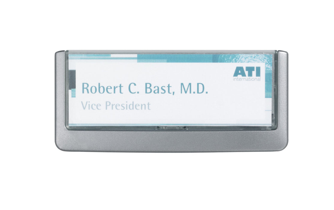 EAN 0616528900465 - Durable 486037 portacartel y stand de información Portacarteles Plástico Grafito imagen 2