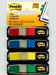 EAN 21200503474 - Post-It Flags, Primary Colors, 1/2 in Wide, 35/Dispenser, 4 Dispensers/Pack bandera adhesiva 35 hojas imagen 1