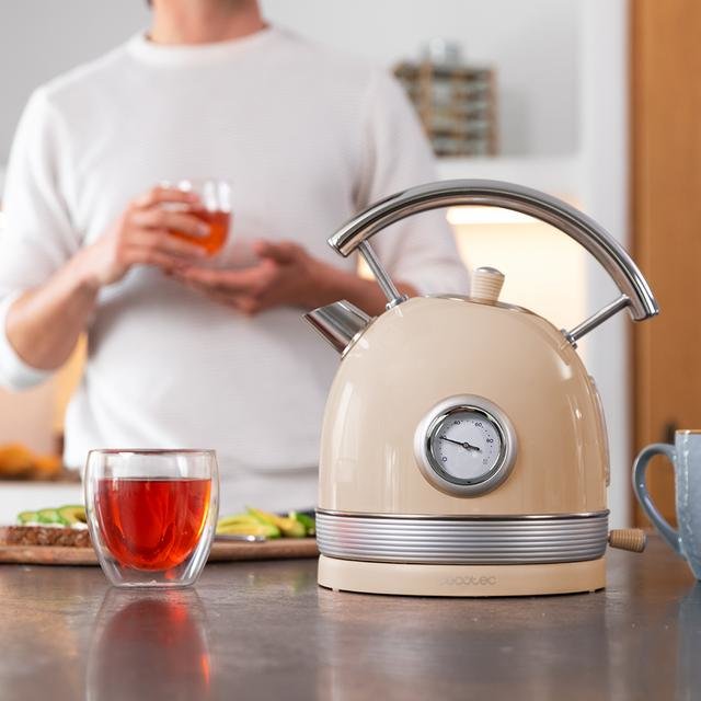 EAN 8435484014854 - Cecotec ThermoSense 420 tetera eléctrica 1,8 L 2200 W Beige imagen 9