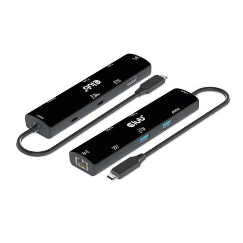 EAN 8719214472566 - CLUB3D CSV-1599 base para portátil y replicador de puertos USB 3.2 Gen 1 (3.1 Gen 1) Type-C Negro imagen 4