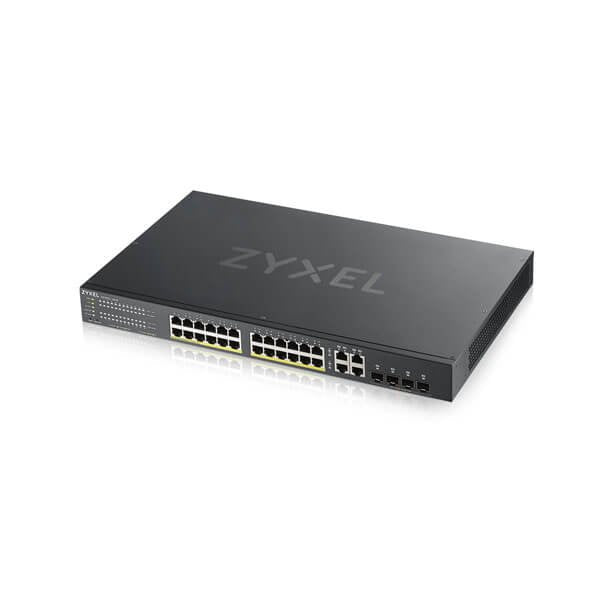 EAN 0760559125578 - Zyxel GS1920-24HPv2 Gestionado Gigabit Ethernet (10/100/1000) Energía sobre Ethernet (PoE) Negro imagen 4