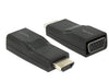 EAN 4043619656554 - DeLOCK HDMI/VGA Negro imagen 1