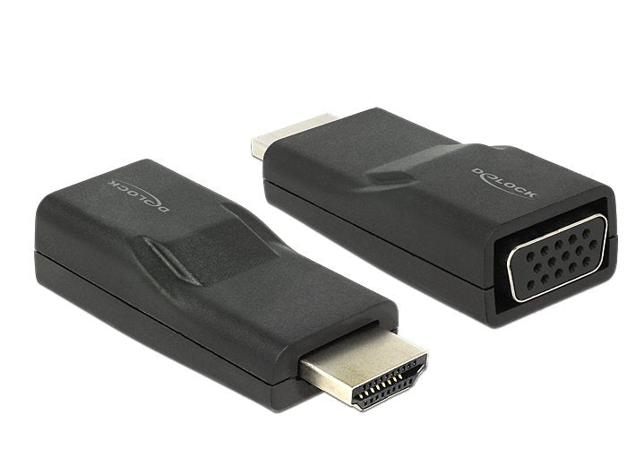 EAN 4043619656554 - DeLOCK HDMI/VGA Negro imagen 1