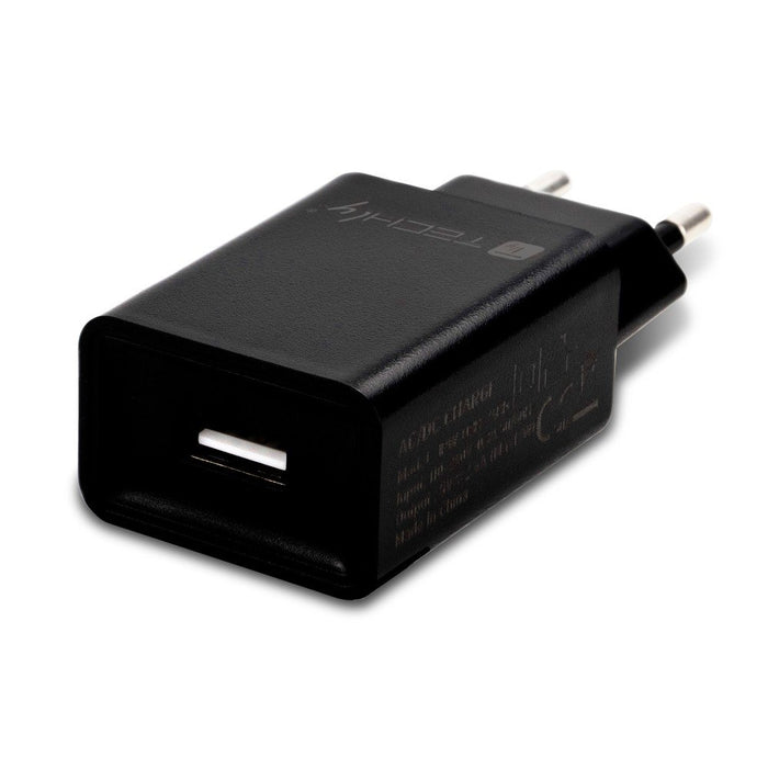 EAN 8059018362800 - Techly IPW-USB-24BK cargador de dispositivo móvil Universal Negro Corriente alterna Interior imagen 1