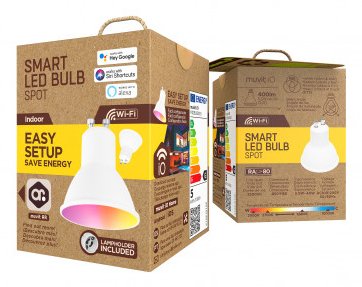 EAN 8426801164581 - Muvit MIOBULB015 iluminación inteligente Bombilla inteligente Wi-Fi 5,5 W imagen 5