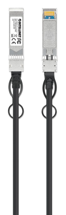 EAN 0766623508483 - Intellinet 508483 Cable de fibra óptica e InfiniBand 5 m SFP+ Negro, Plata imagen 4