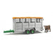 EAN 4001702022273 - BRUDER Livestock trailer with 1 cow parte y accesorio de modelo a escala Tráiler imagen 1