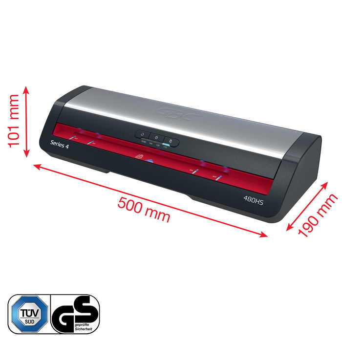 EAN 5028252645591 - GBC 4410072EU laminador Laminadora térmica 800 mm/min Negro, Acero inoxidable imagen 9