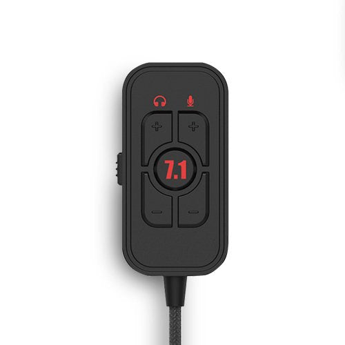 EAN 6940533545361 - ABYSM AG700 Pro 7.1 Black Auriculares Alámbrico Diadema Juego Negro, Rojo imagen 5