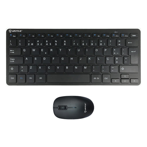 EAN 6974560220205 - UNYKAch UK505448 teclado Ratón incluido Oficina RF inalámbrico QWERTY Portugués Negro imagen 1