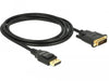 EAN 4043619853137 - DeLOCK 85313 adaptador de cable de vídeo 2 m DisplayPort DVI-D Negro imagen 1