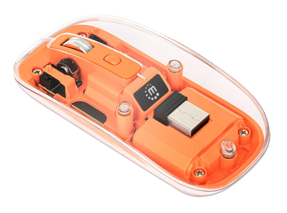 EAN 0766623190282 - Manhattan 190282 ratón Universal Ambidextro RF inalámbrico Óptico 1600 DPI imagen 5