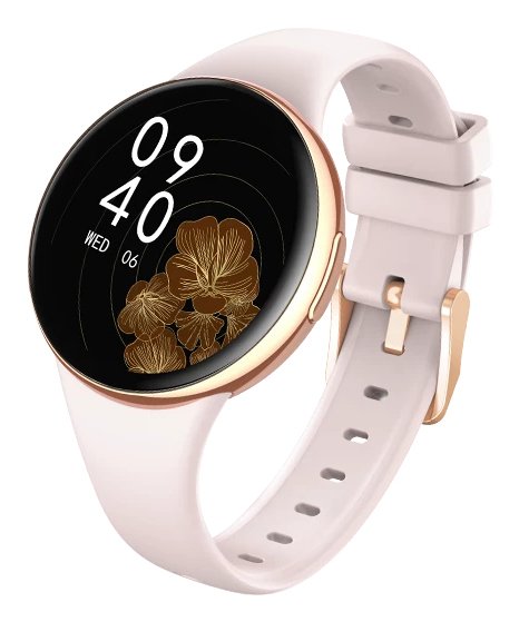 EAN 5902983627739 - myPhone Watch Mini 2,64 cm (1.04") AMOLED 36 mm Digital 340 x 340 Pixeles Pantalla táctil Beige, Oro imagen 4