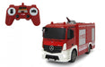 EAN 4042774458621 - Jamara Fire fighter TLF Mercedes-Benz Antos modelo controlado por radio Camión de bomberos Motor eléctric imagen 1