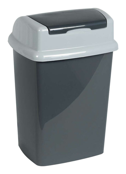 EAN 4002390095822 - MAUL 9521087 papelera 10 L Rectangular Plástico, Polipropileno (PP) Gris Oscuro, Blanco imagen 6