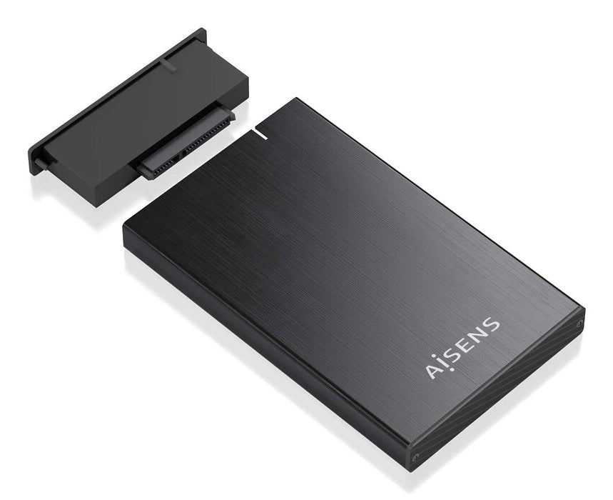 EAN 8435739902141 - AISENS ASE-2527B caja para disco duro externo Carcasa de disco duro/SSD 2.5" imagen 3