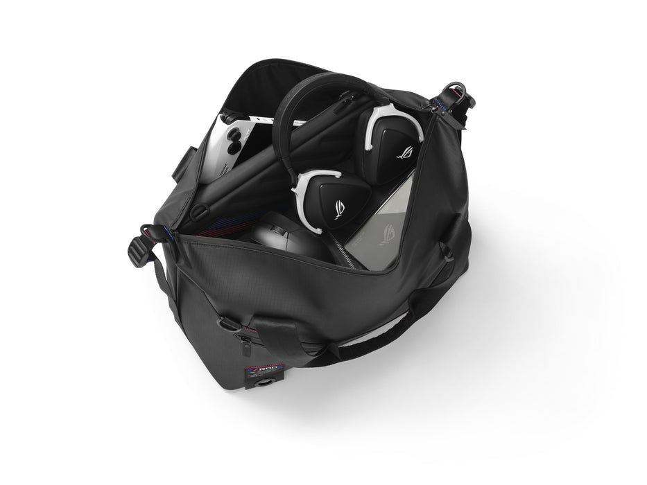 EAN 4711387219287 - ASUS ROG SLASH Duffle Bag Poliéster, Poliuretano (PU), Termoplástico de poliuretano (TPU) Negro Hombre Bo imagen 20