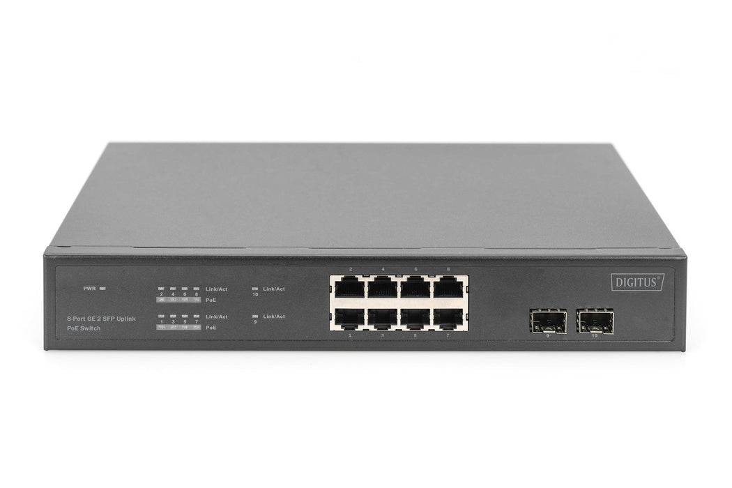 EAN 4016032484738 - Digitus DN-95341-1 switch No administrado Gigabit Ethernet (10/100/1000) Energía sobre Ethernet (PoE) 1U  imagen 3