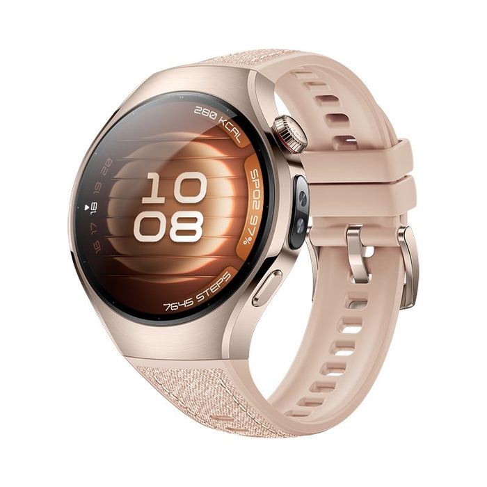EAN 6942103154287 - Huawei WATCH 5 3,51 cm (1.38") AMOLED 42 mm Digital 466 x 466 Pixeles Pantalla táctil Beige GPS (satélite imagen 3