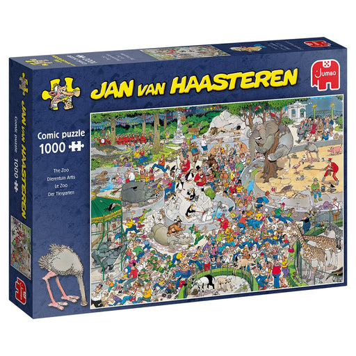 EAN 8710126014912 - Jan van Haasteren At the Zoo 1000 pcs Puzzle rompecabezas 1000 pieza(s) Cómics imagen 1