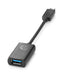 EAN 0889296960027 - HP USB-C to USB 3.0 Adapter cable USB USB 3.2 Gen 1 (3.1 Gen 1) 0,1409 m Negro imagen 1