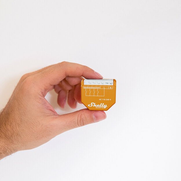 EAN 3800235269077 - Shelly Qubino Wave i4 Interruptor inteligente Naranja imagen 3