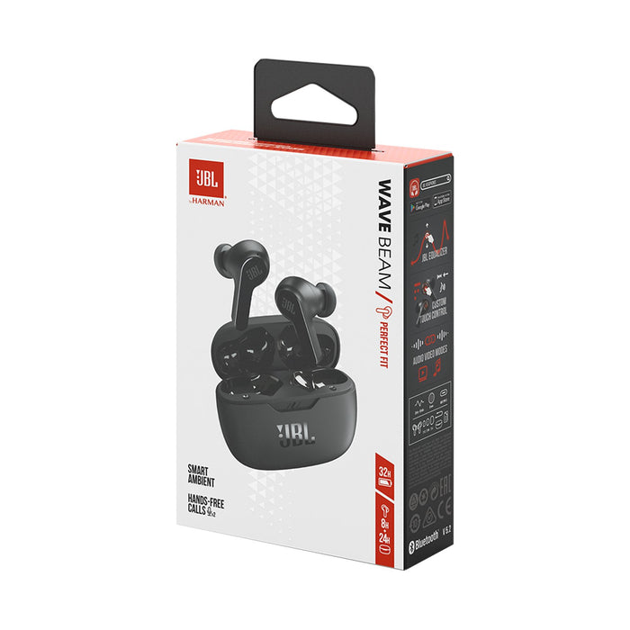EAN 6925281961588 - JBL Wave Beam Auriculares True Wireless Stereo (TWS) Dentro de oído Llamadas/Música/Deporte/Uso diario Bl imagen 9