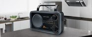 EAN 3700460206437 - Muse M-06DS radio Portátil Analógica Negro, Gris imagen 3