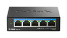 EAN 0790069469305 - D-Link DMS-105 No administrado L2 2.5G Ethernet (100/1000/2500) Negro imagen 3