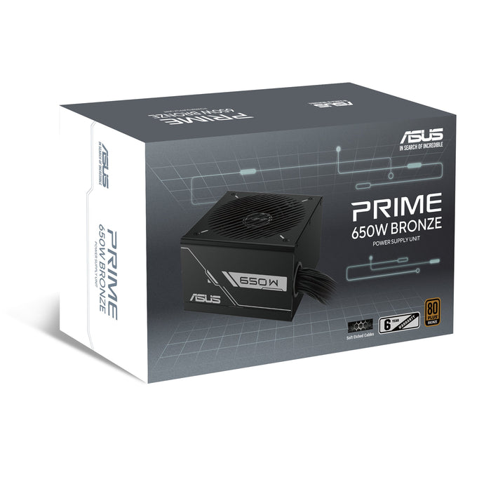 EAN 4711387635285 - ASUS Prime -650B-BLACK unidad de fuente de alimentación 650 W 20+4 pin ATX ATX Negro imagen 13