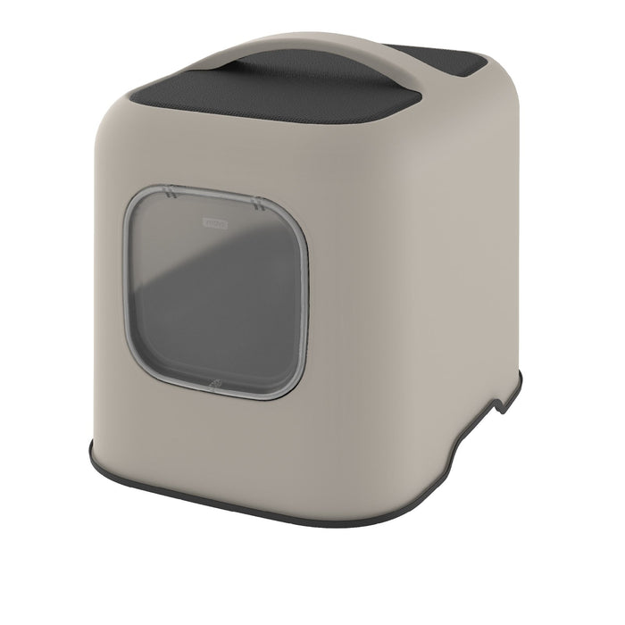 EAN 7610859245021 - Rotho BIALA Gato Caja de arena con cubierta Beige imagen 1