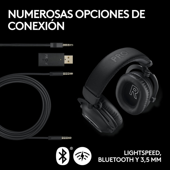 EAN 5099206109056 - Logitech G 981-001263 auricular y casco Auriculares Inalámbrico y alámbrico Diadema Juego Bluetooth Negro imagen 11