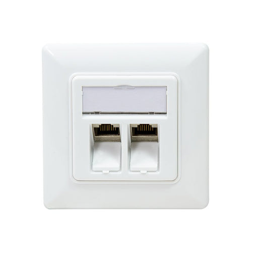 EAN 4052792053142 - LogiLink NK4023 placa de pared y cubierta de interruptor Blanco imagen 1