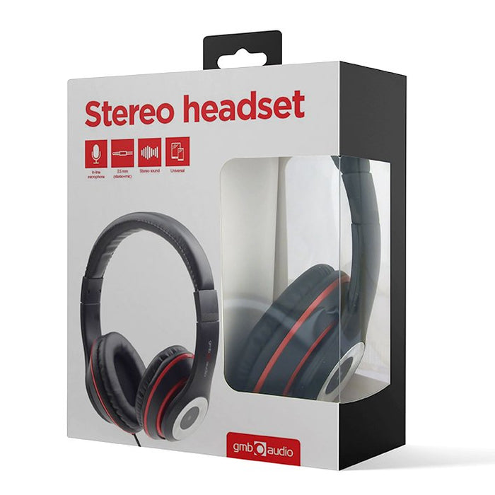 EAN 8716309084512 - Gembird Los Angeles Auriculares Alámbrico Diadema Llamadas/Música Negro imagen 2