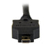 EAN 0065030853170 - StarTech.com HDDDVIMM2M adaptador de cable de vídeo Micro-HDMI Negro imagen 3