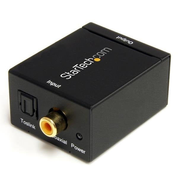 EAN 0065030832304 - StarTech.com SPDIF2AA convertidor de audio Negro imagen 1