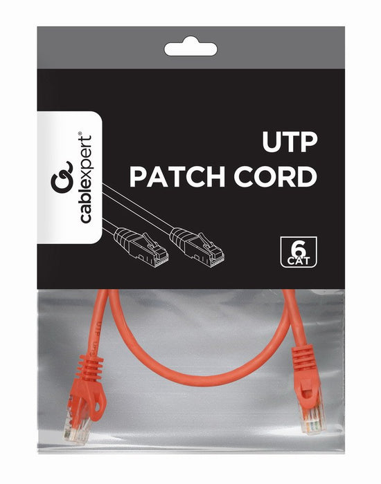 EAN 8716309093361 - Gembird PP6U-0.5M cable de red Rojo 0,5 m Cat6 U/UTP (UTP) imagen 3