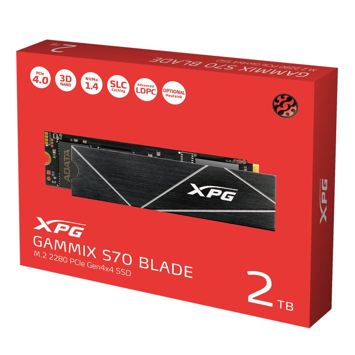 EAN 0842243025491 - XPG GAMMIX S70 Blade 2 TB M.2 PCI Express 4.0 NVMe 3D NAND imagen 6