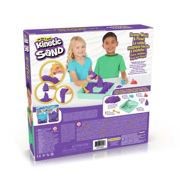 EAN 0778988404928 - Kinetic Sand KNS ACK Sandbox Set V2 Purple FR GML imagen 6