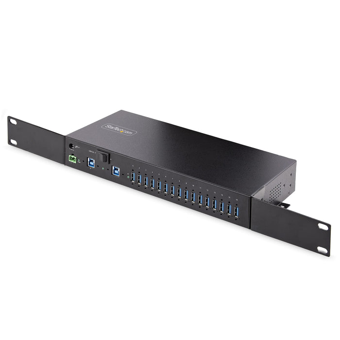EAN 0065030894999 - StarTech.com 5G16AINDS-USB-A-HUB hub de interfaz USB 3.2 Gen 1 (3.1 Gen 1) Type-B 5000 Mbit/s Negro imagen 8