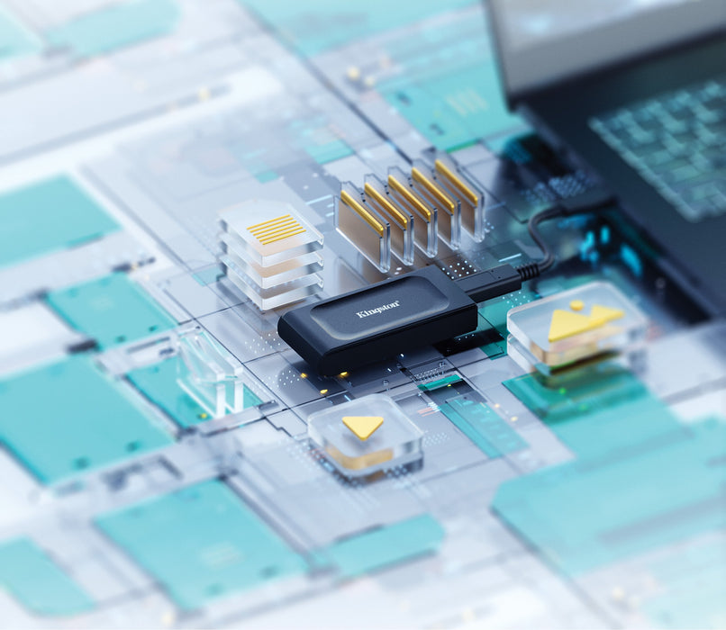 EAN 0740617338508 - Kingston Technology XS1000 USB Tipo C 3.2 Gen 2 (3.1 Gen 2) Negro imagen 10