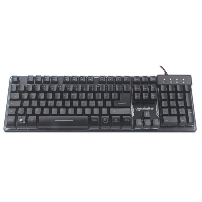 EAN 0766623178457 - Manhattan 178457 teclado Juego USB QWERTY Español Negro imagen 3