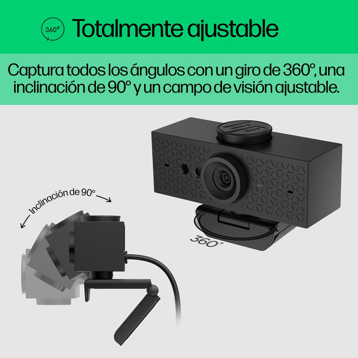 EAN 0196786757648 - HP 620 FHD Webcam cámara web 4 MP 1920 x 1080 Pixeles USB Negro imagen 23