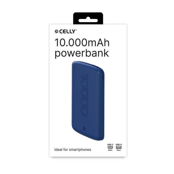 EAN 8021735207740 - Celly PBE10000EVOBL batería externa Litio 10000 mAh Azul imagen 2