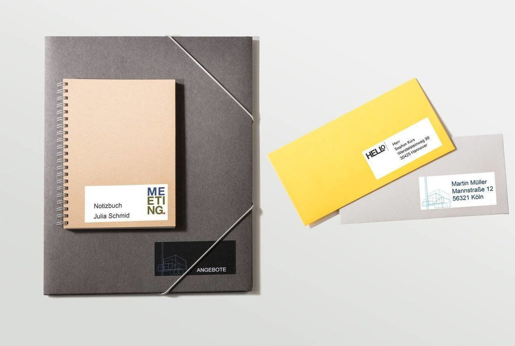 EAN 4004182034811 - Avery 3481 etiqueta autoadhesiva Rectángulo Permanente Blanco 2100 pieza(s) imagen 3