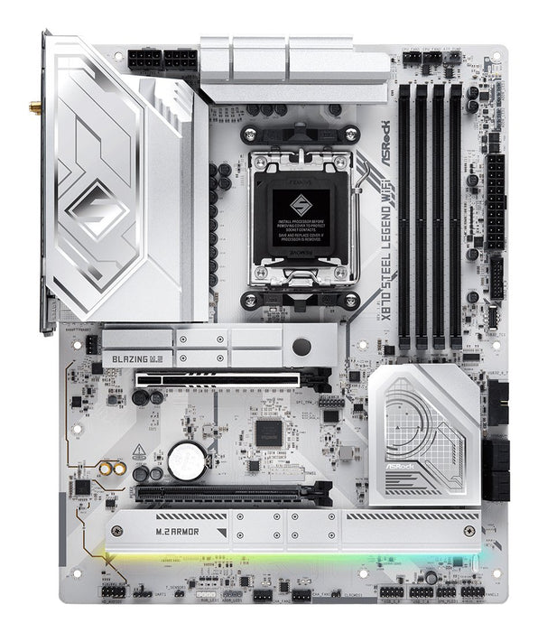 EAN 4710483949340 - Asrock X870 Steel Legend WiFi AMD X870 Zócalo AM5 ATX imagen 2