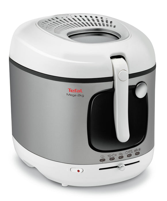 EAN 3045386375752 - Tefal FR4800 Sencillo Independiente 2100 W Freidora Acero inoxidable, Blanco imagen 1
