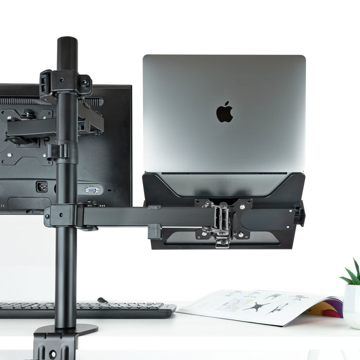 EAN 8433281012240 - TooQ TQLH1117-B soporte para ordenador portátil Soporte articulado con bandeja para ordenador portátil Ne imagen 4