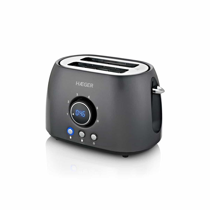 EAN 5608475016837 - Haeger TO-08D.012A tostadora 6 2 rebanada(s) 800 W Gris imagen 1